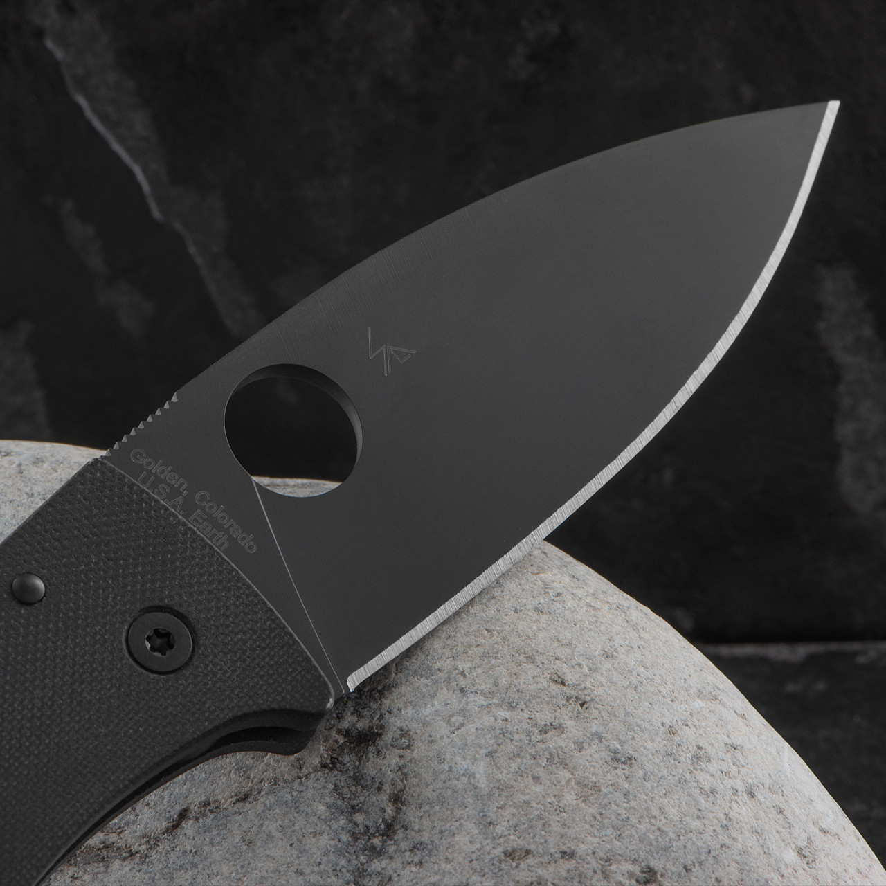 Spyderco Bodacious Black Folding Knife