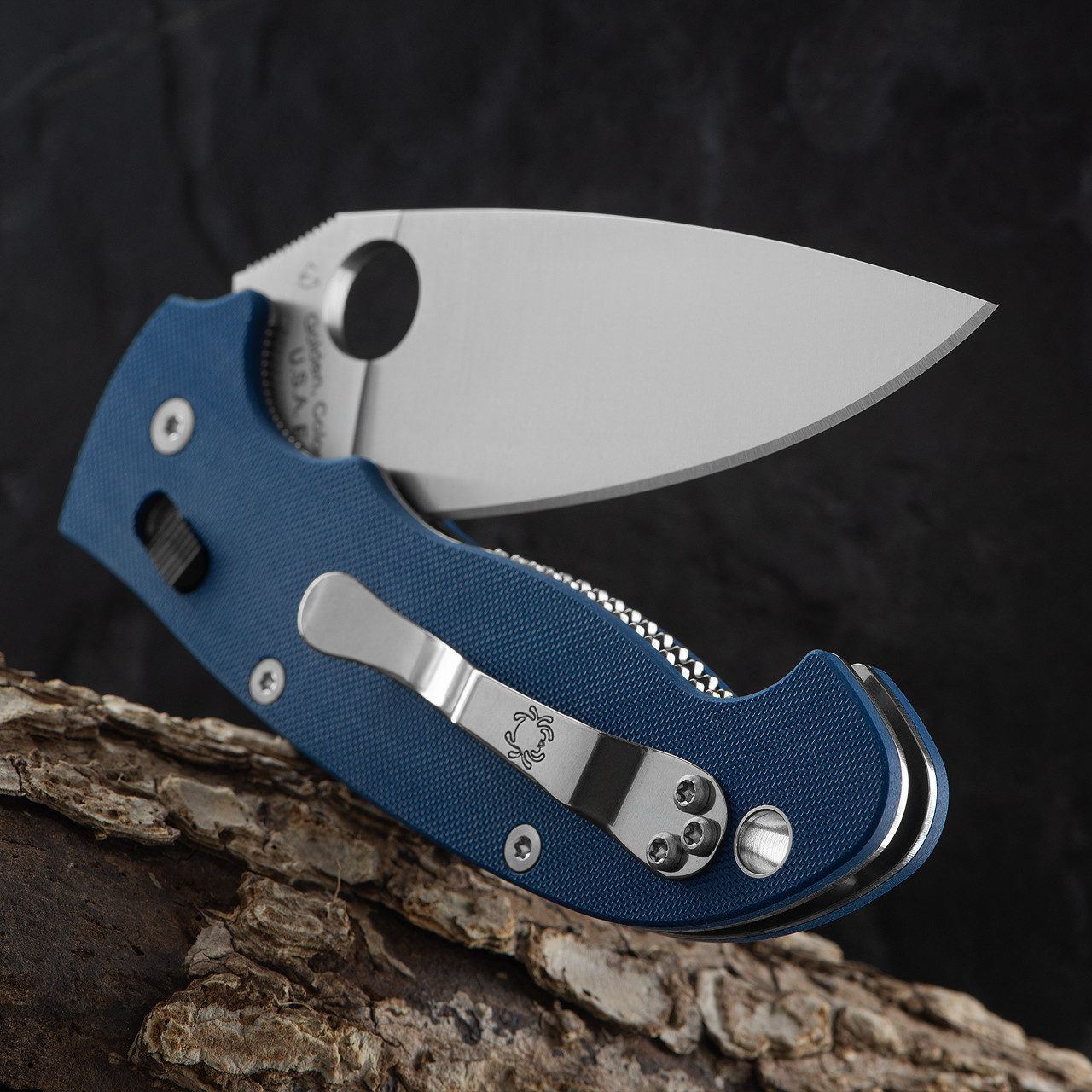 Spyderco Manix 2 XL Cobalt Folding Knife