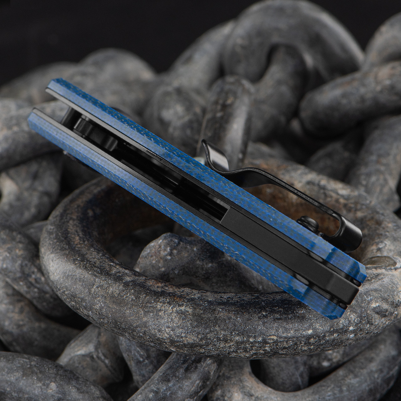 CRKT Squid Button Lock Black Folding Knife