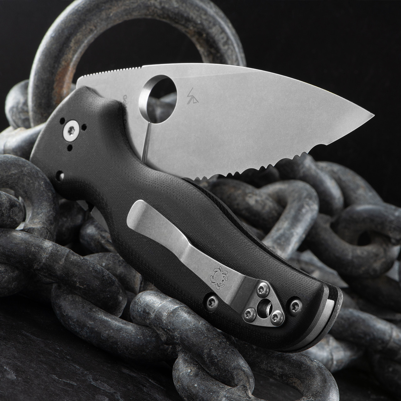 Spyderco Shaman Spyderedge G10 Folding Knife