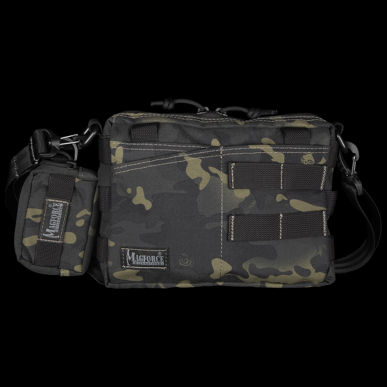 Magforce Cube Crossbody Bag 500D Black Camo | Heinnie Haynes