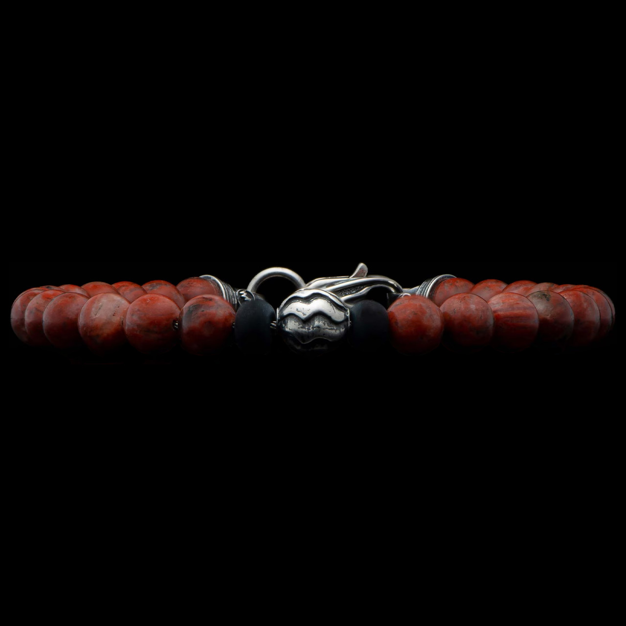 William Henry Brookings Red Jasper Bracelet