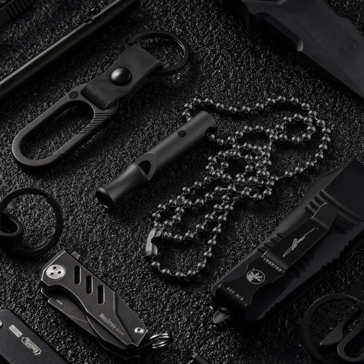 Key Unity KA22 Titanium Whistle Black