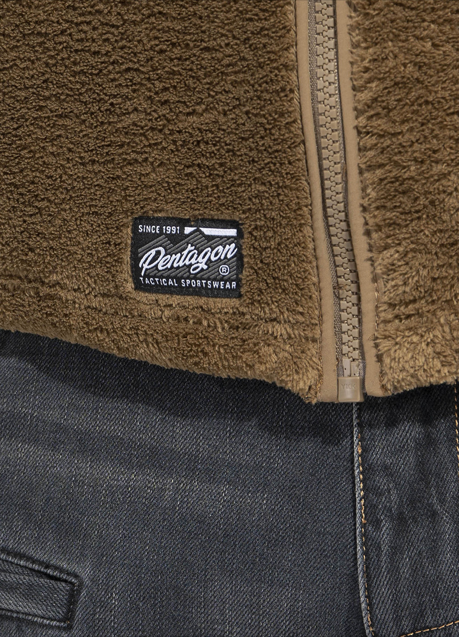 Pentagon Grizzly Full Zip Sweater Coyote