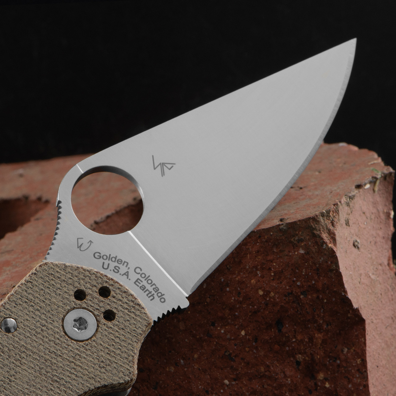 Spyderco Para 3 Micarta Folding Knife