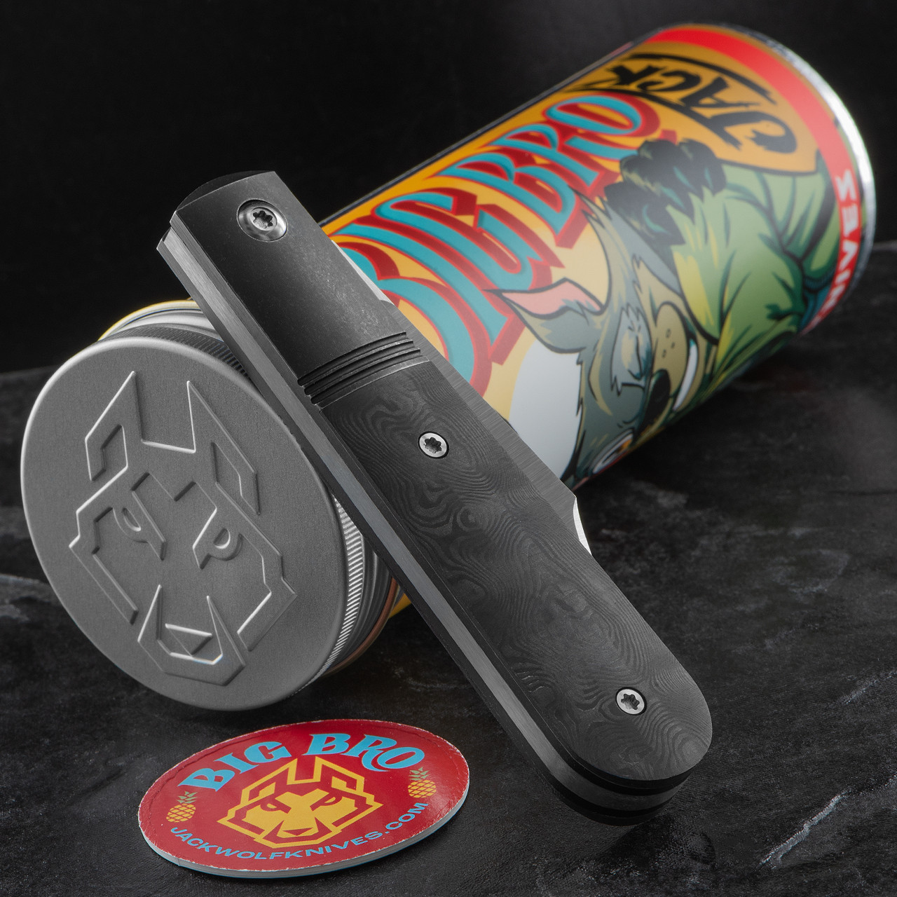 Jack Wolf Big Bro Jack Fat Carbon Folding Knife