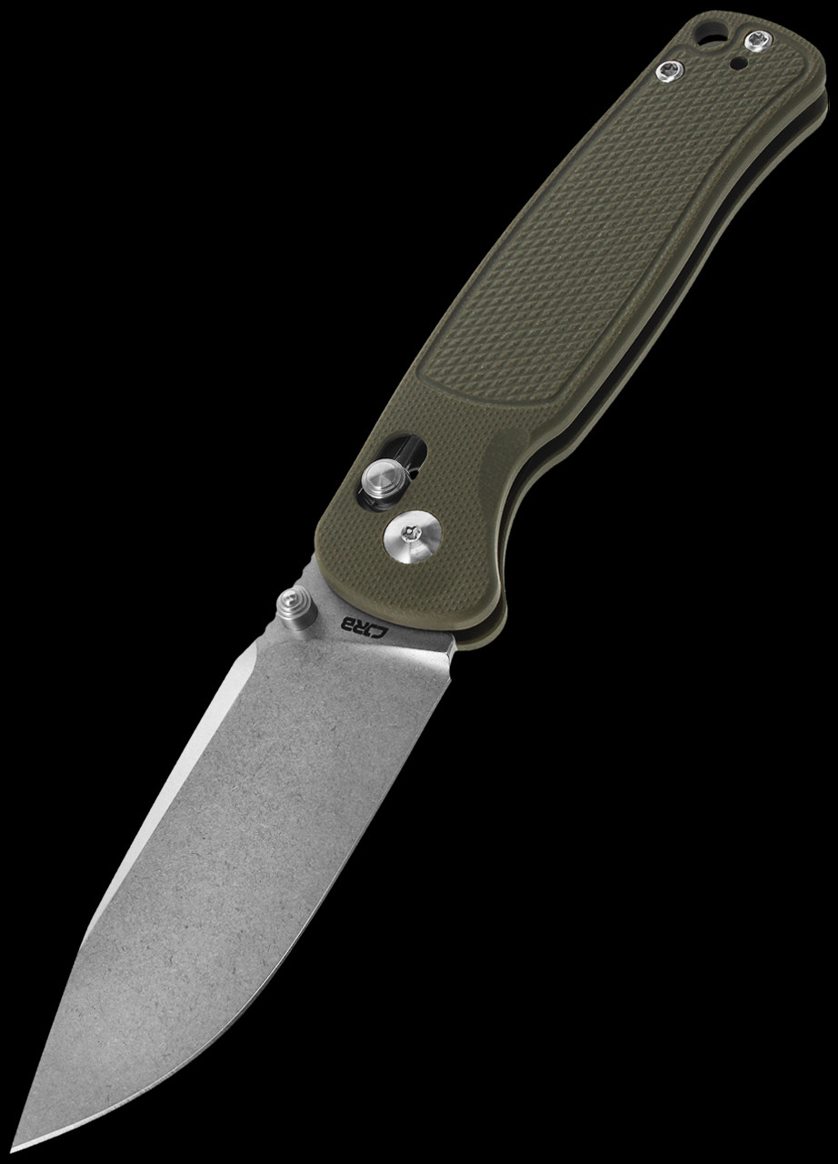 CJRB Shale Folding Knife Green