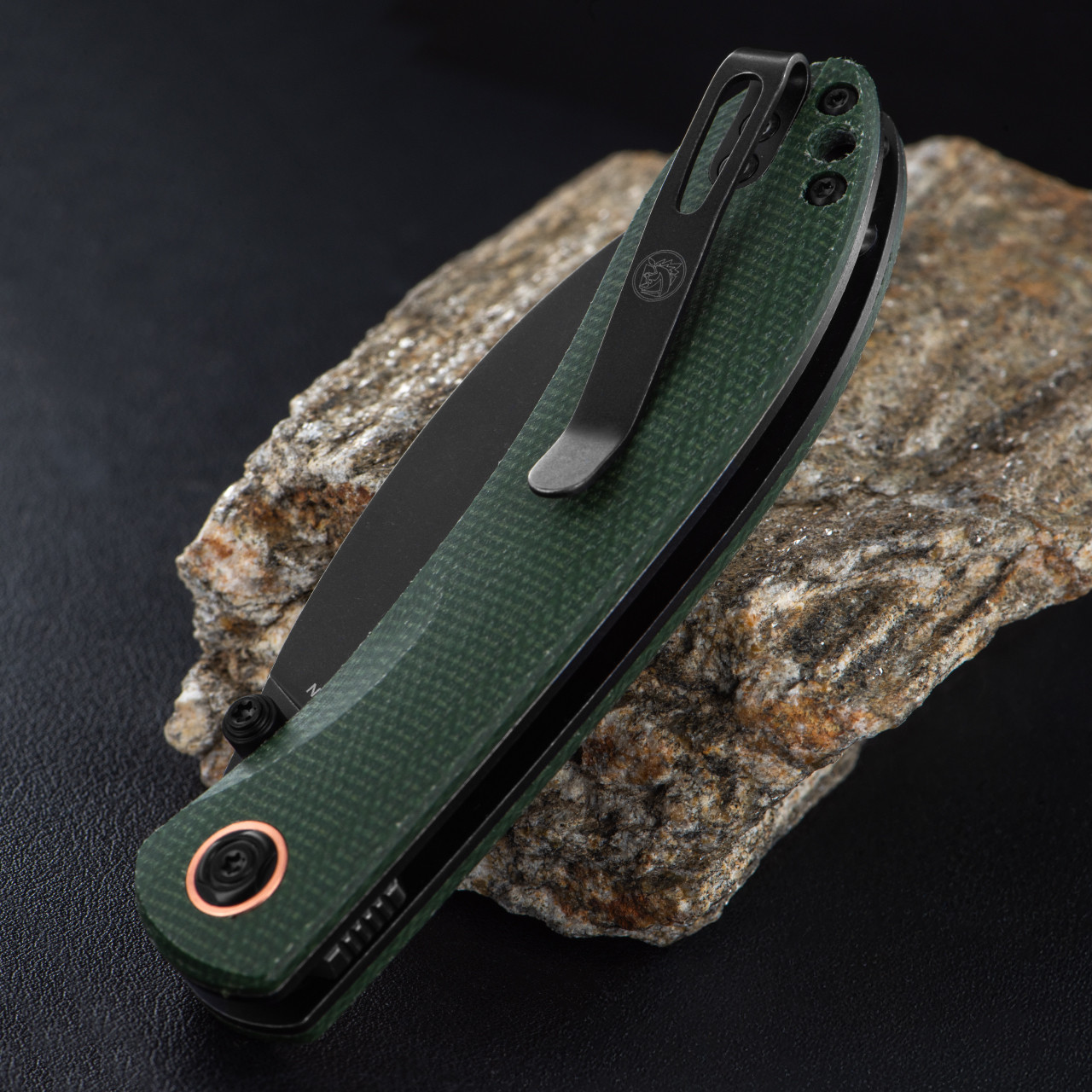 Vosteed Nightshade Blackwash Folding Knife