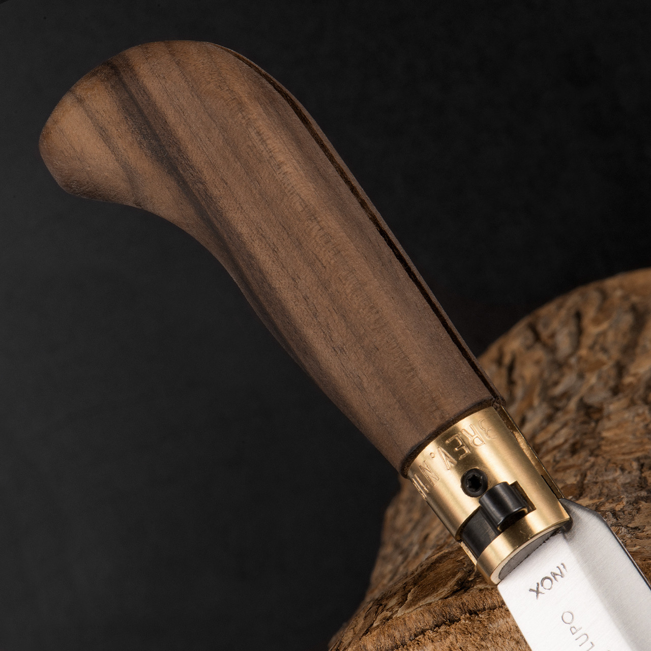 Antonini Old Bear Walnut Pruner Folding Knife Small