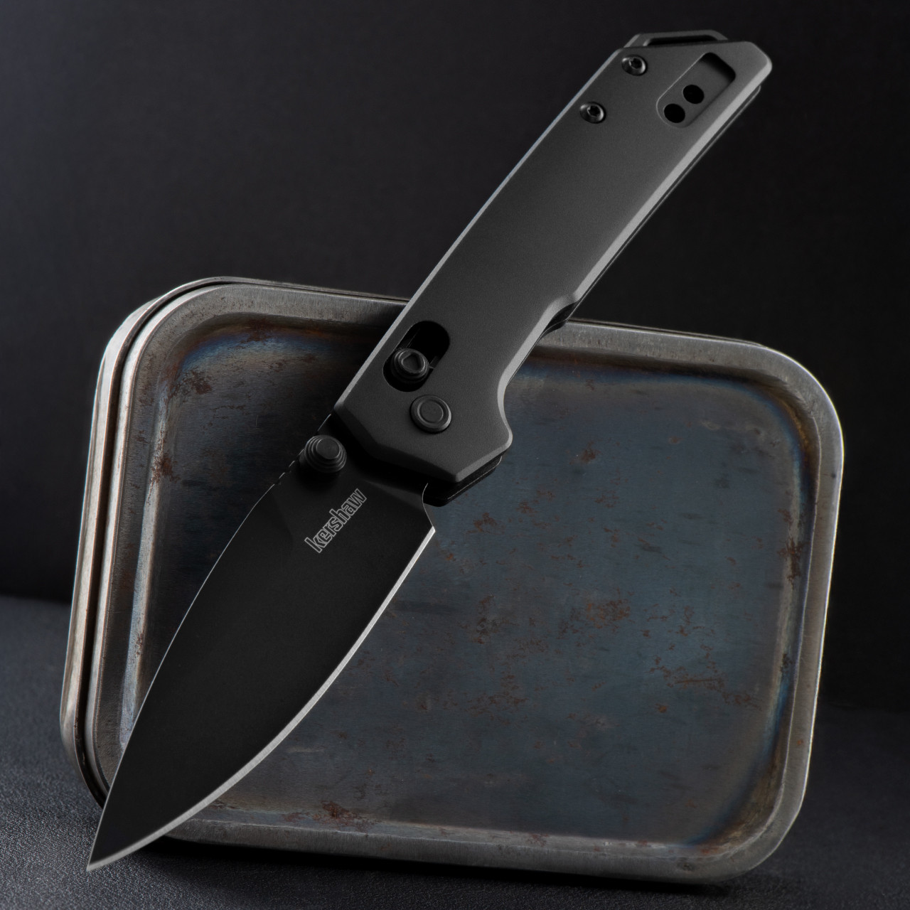 Kershaw Mini Iridium Black Oxide Folding Knife