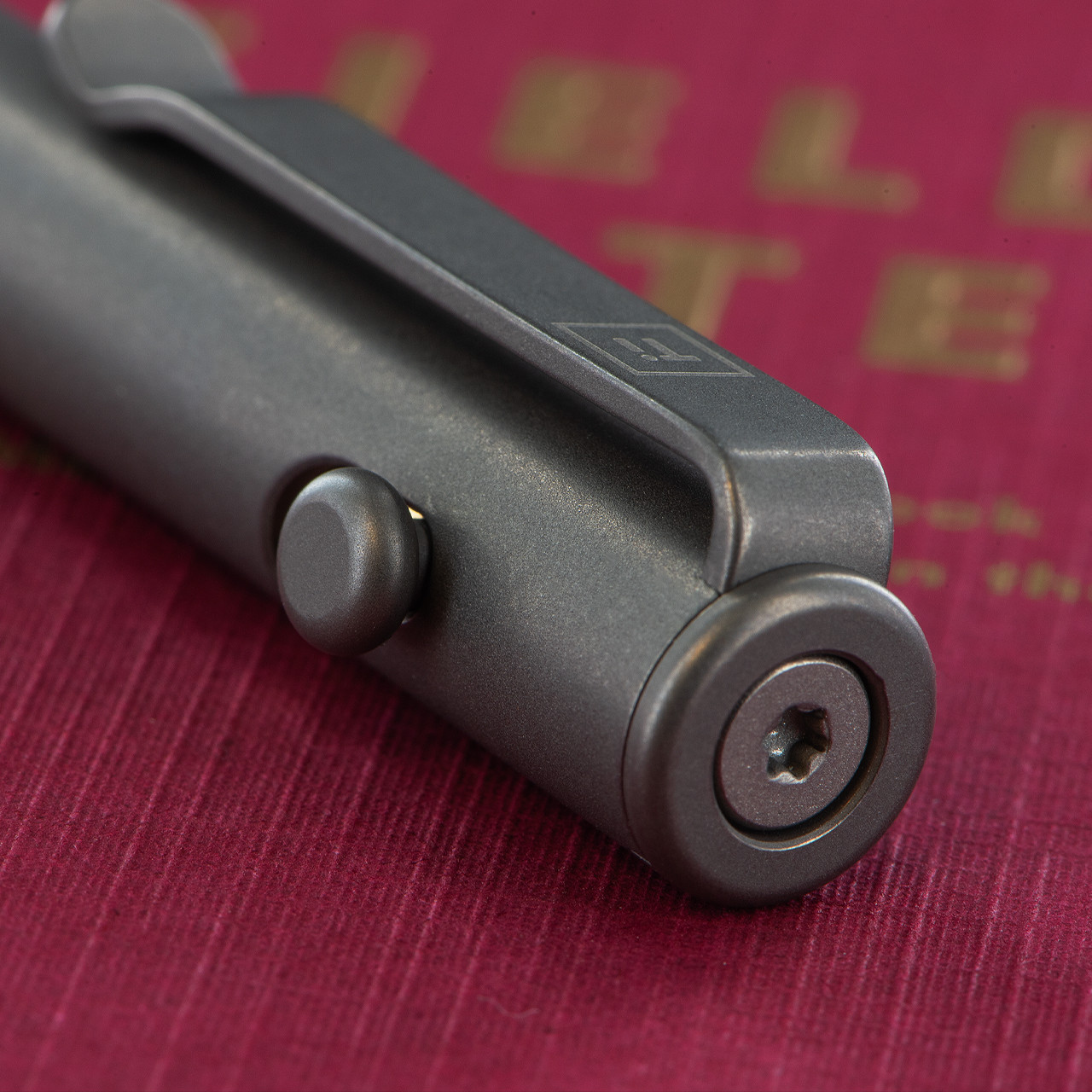 BigIDesign Base Line Bolt Action Titanium Pen