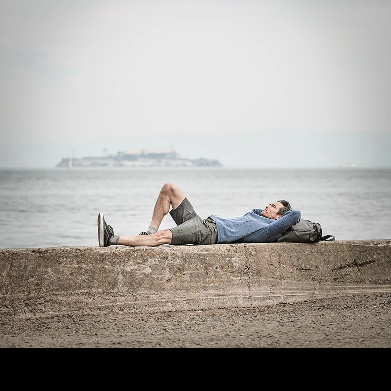 PDW Orion Merino Hoodie FZ Jager Blue