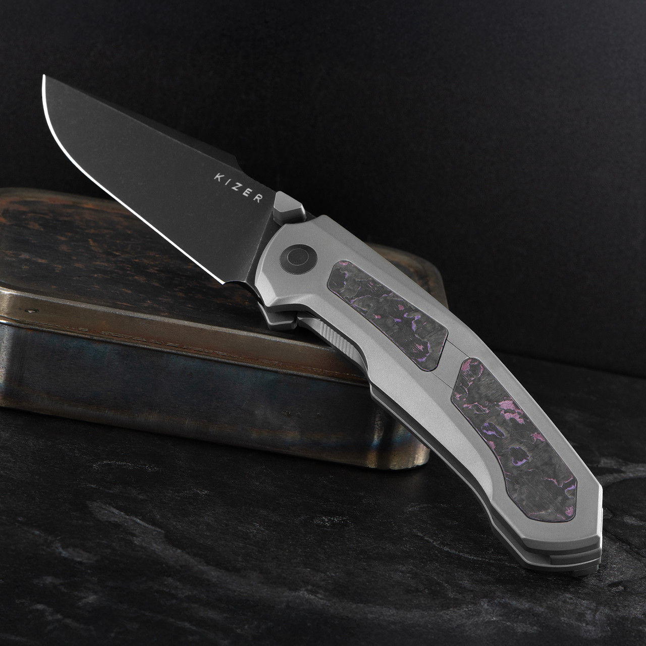 Kizer Feweed Fat Carbon Purple Haze
