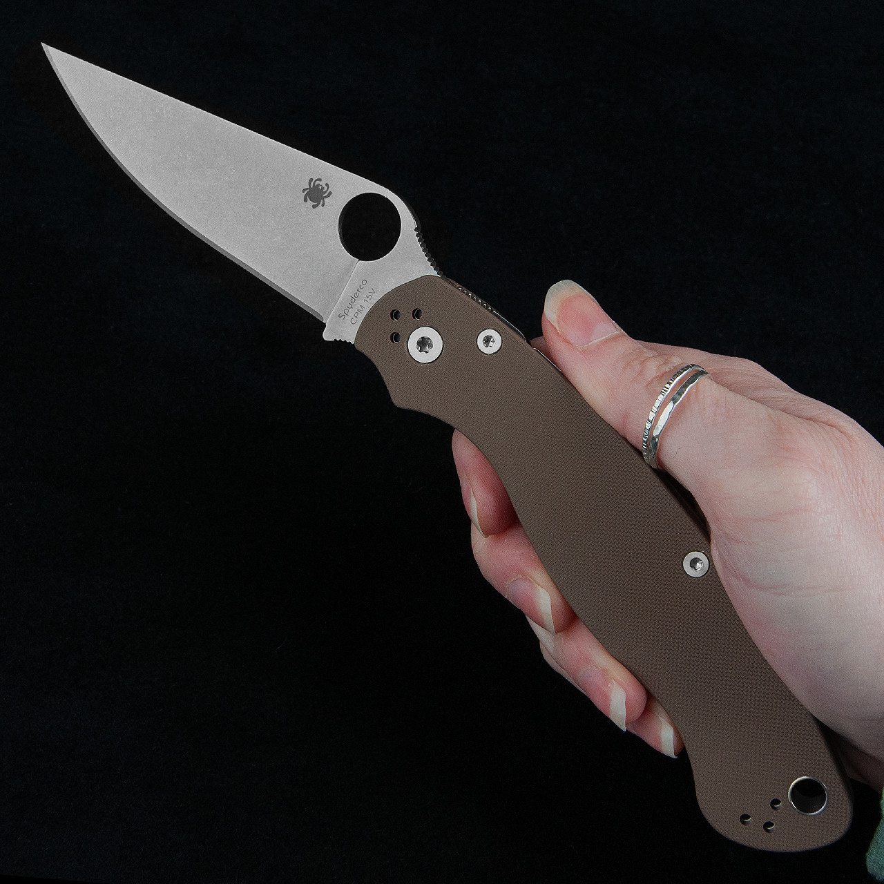 Spyderco Military 2 G10 Sprint Run Folding Knife