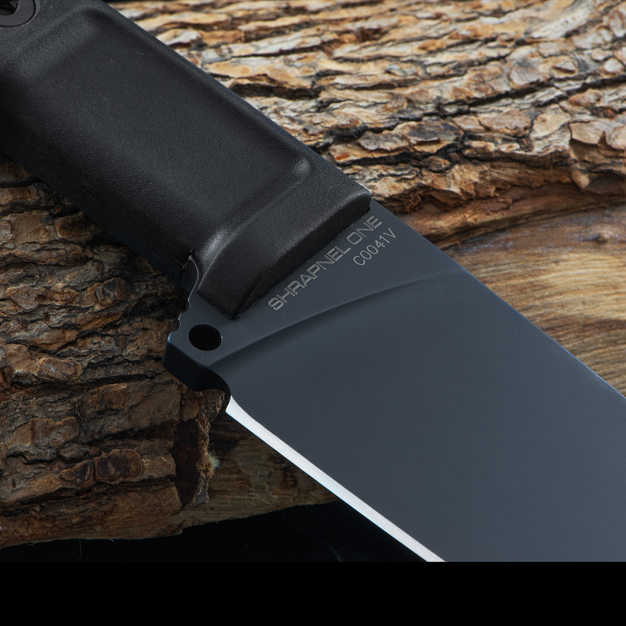 Extrema Ratio Shrapnel ONE Total Black Fixed Blade