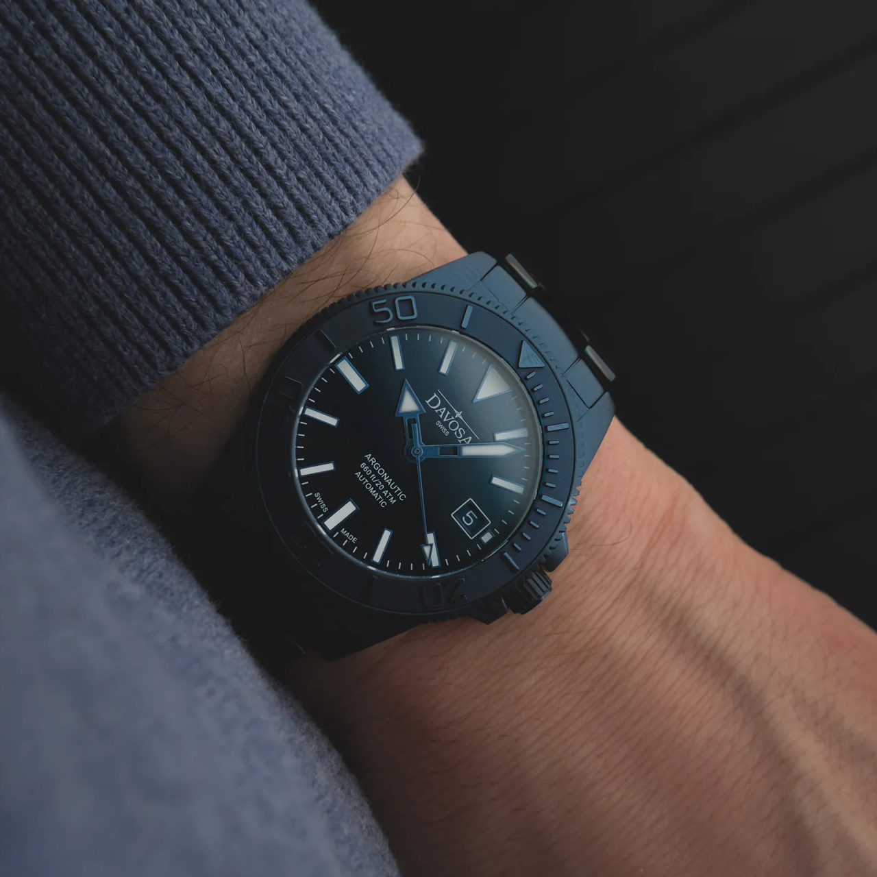 Davosa Argonautic 39 Monochrome Automatic Watch