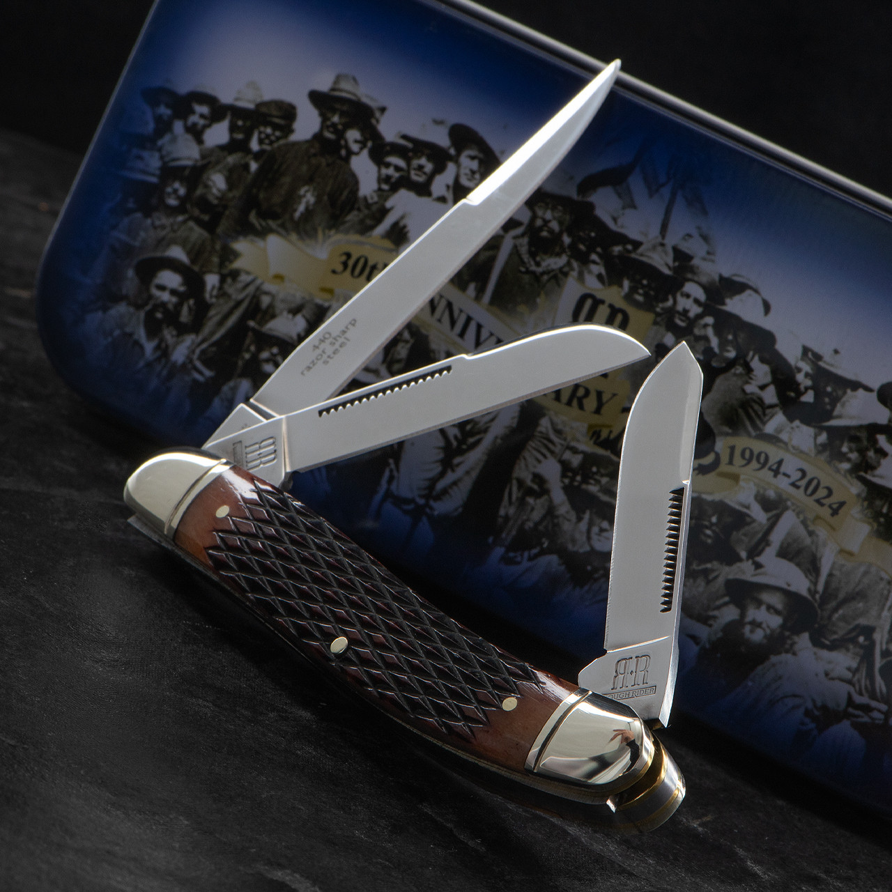 Rough Ryder 30th Anniversary Stockman Folding Knife