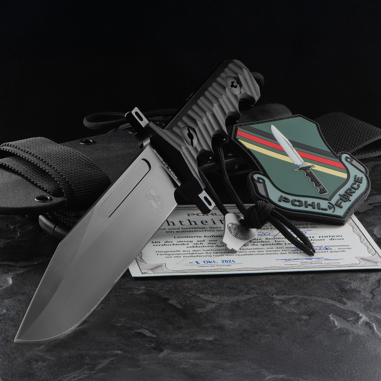 Pohl Force Quebec Two Finale Edition | Fixed Blade
