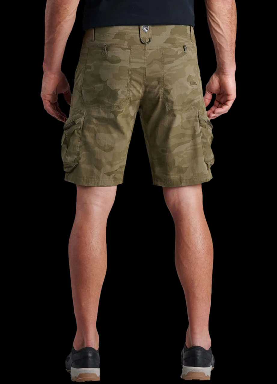 Kuhl Ambush Green Camo Cargo Shorts