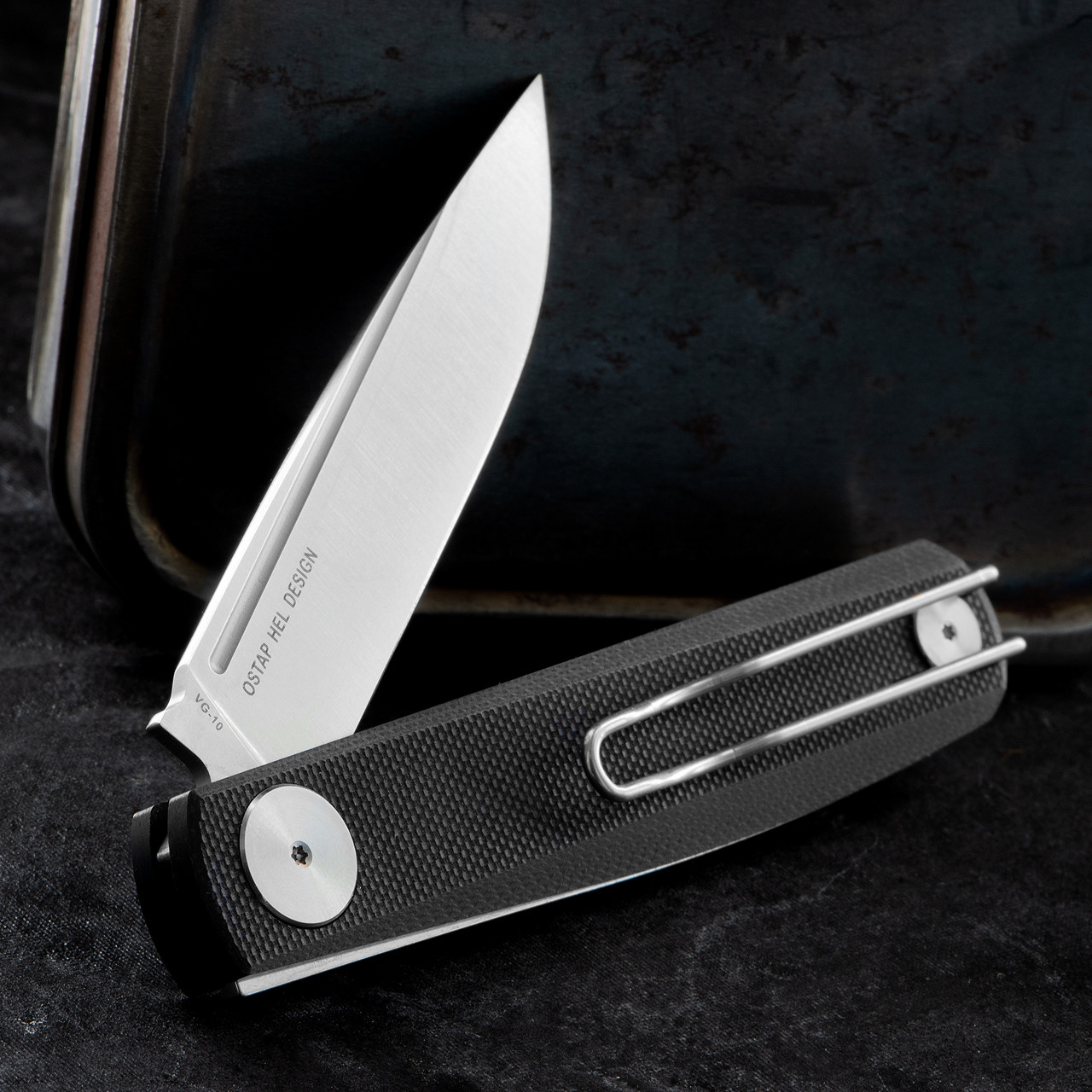 Real Steel G-Slip Compact G10 Folding Knife