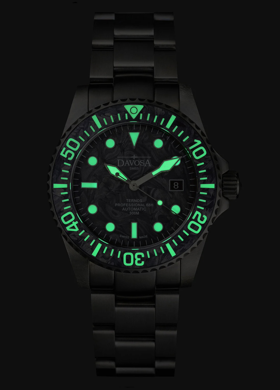 Davosa Ternos Pro 68h Carbon Fibre Limited Edition Watch