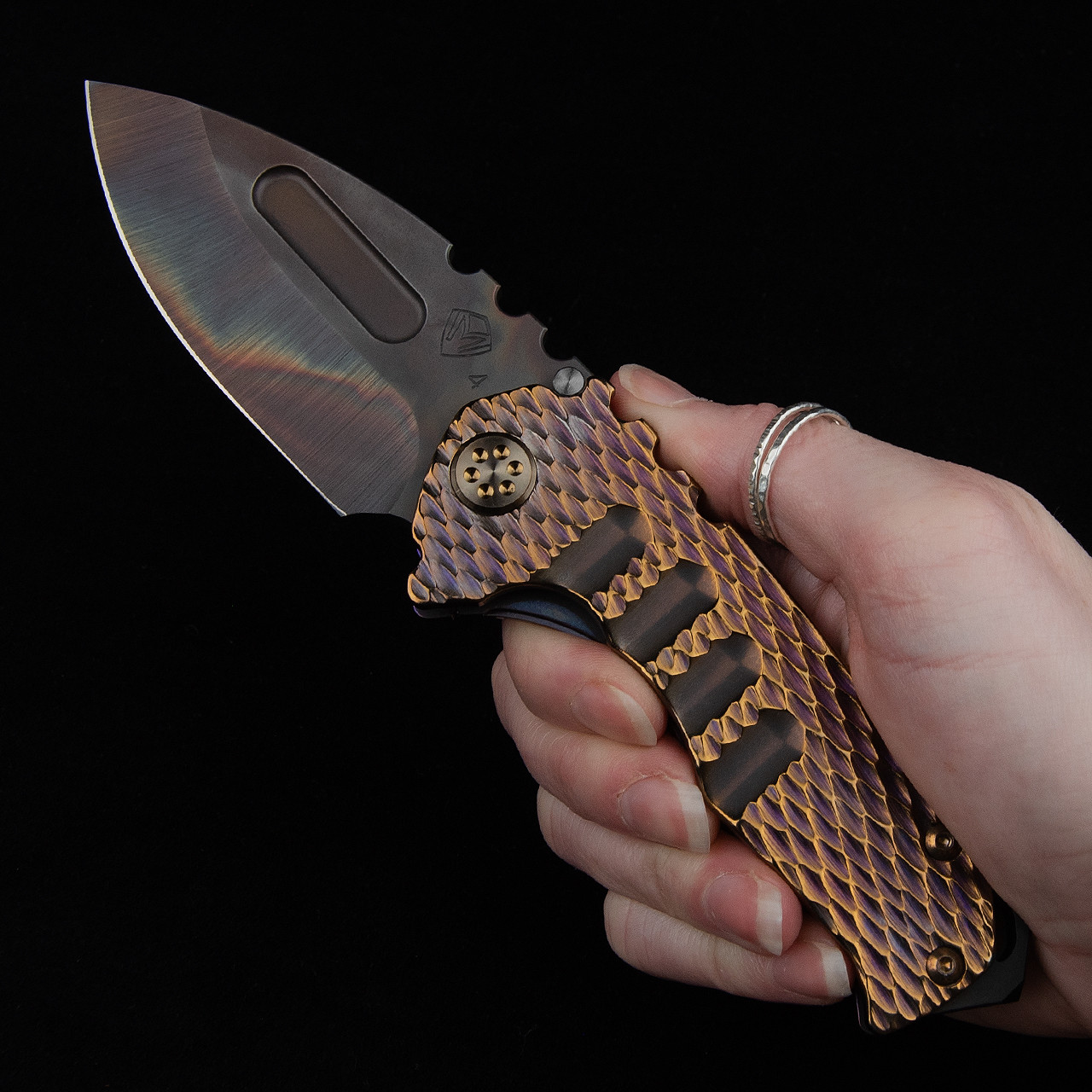 Medford Genesis 'T' Dragon Skin Folding Knife
