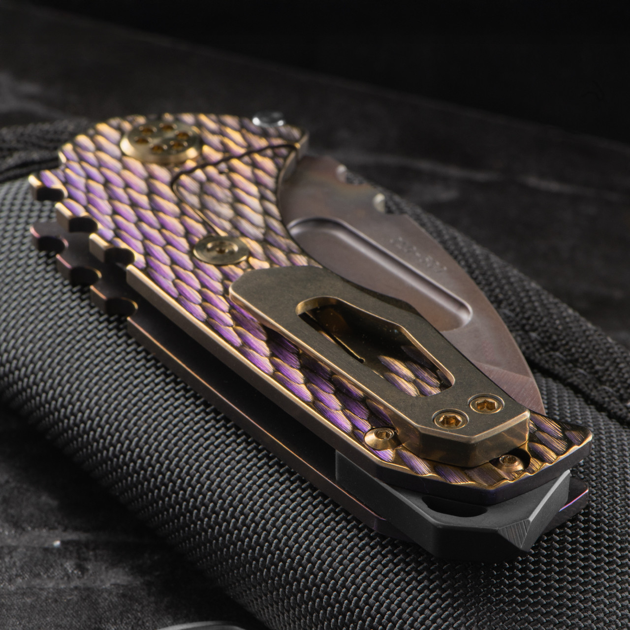 Medford Genesis 'T' Dragon Skin Folding Knife