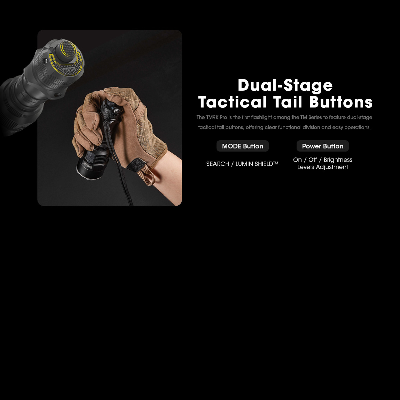 Nitecore TM9K Pro Flashlight