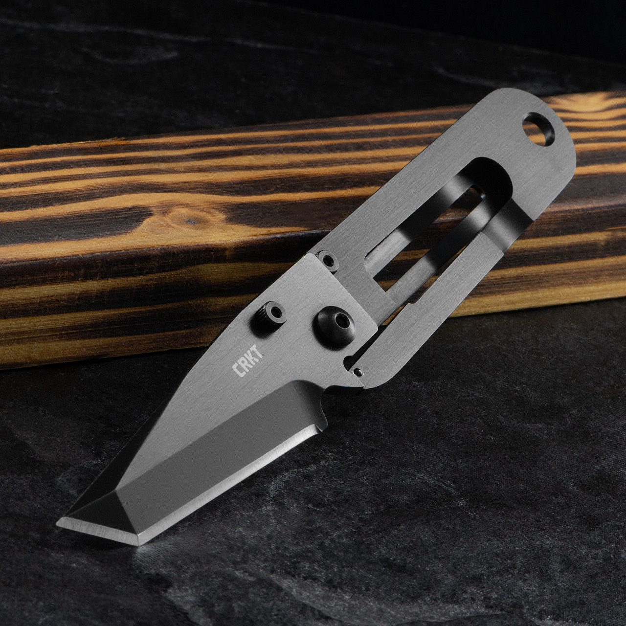 CRKT K.I.S.S. Black Folding Knife