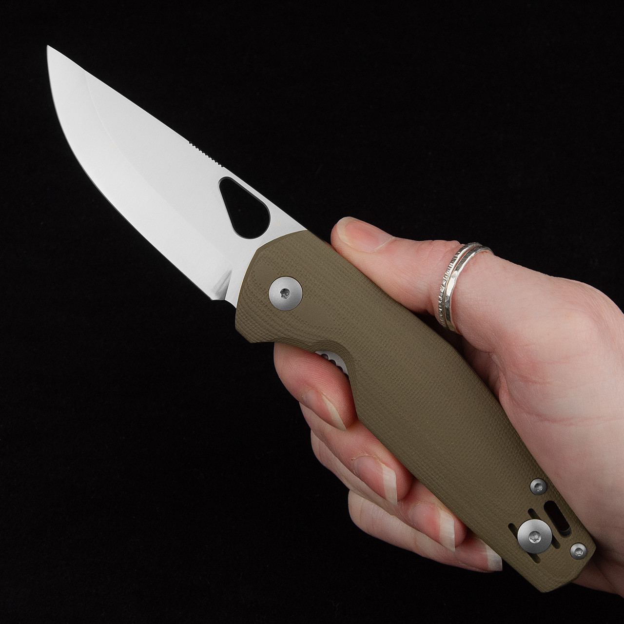 GiantMouse Ace Nimbus V3 G10 S90V Folding Knife