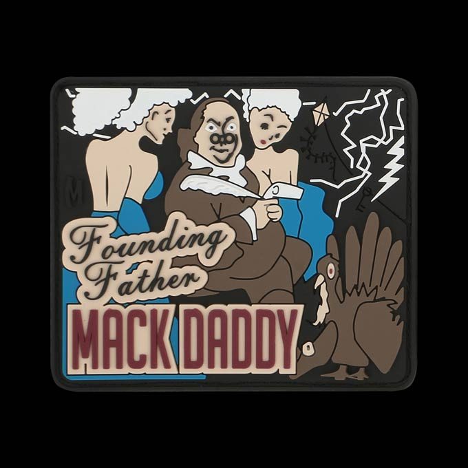 Maxpedition Patch BEN FRANKLIN MACK Was £7.95
