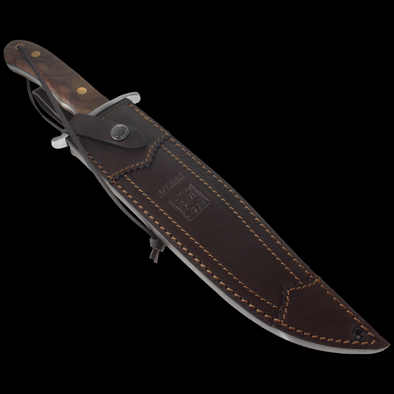 Joker Bowie Walnut Fixed Blade
