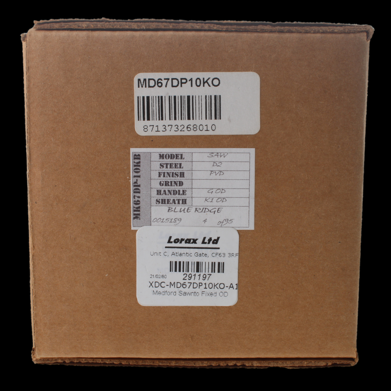 Medford Sawnto Fixed OD - Grade A1