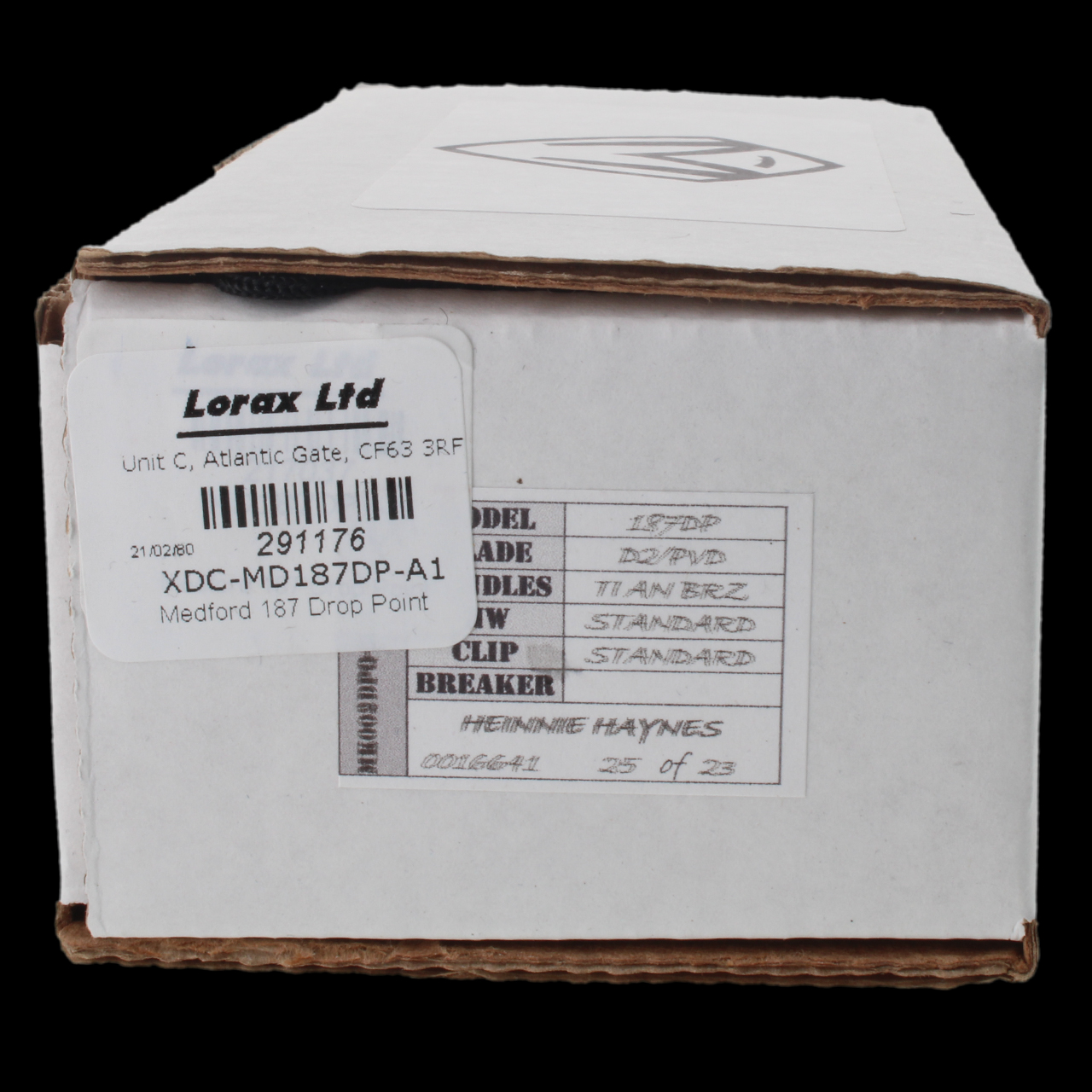 Medford 187 Drop Point - Grade A1