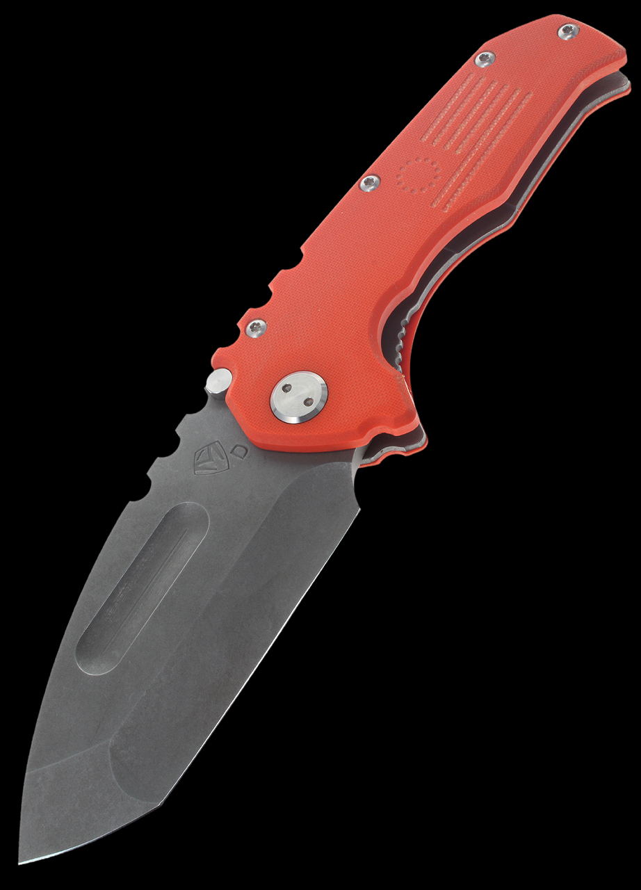 Medford Praetorian Linerlock Orange - Grade A1