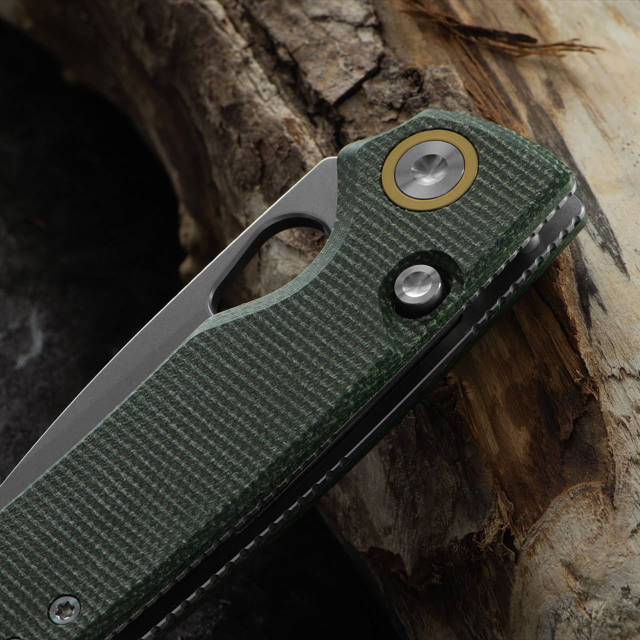 Vosteed Porcupine Micarta Folding Knife