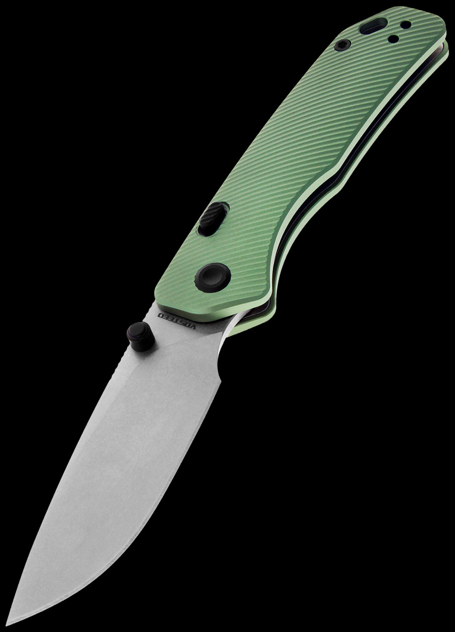 Vosteed Marten Green Stonewashed Folding Knife