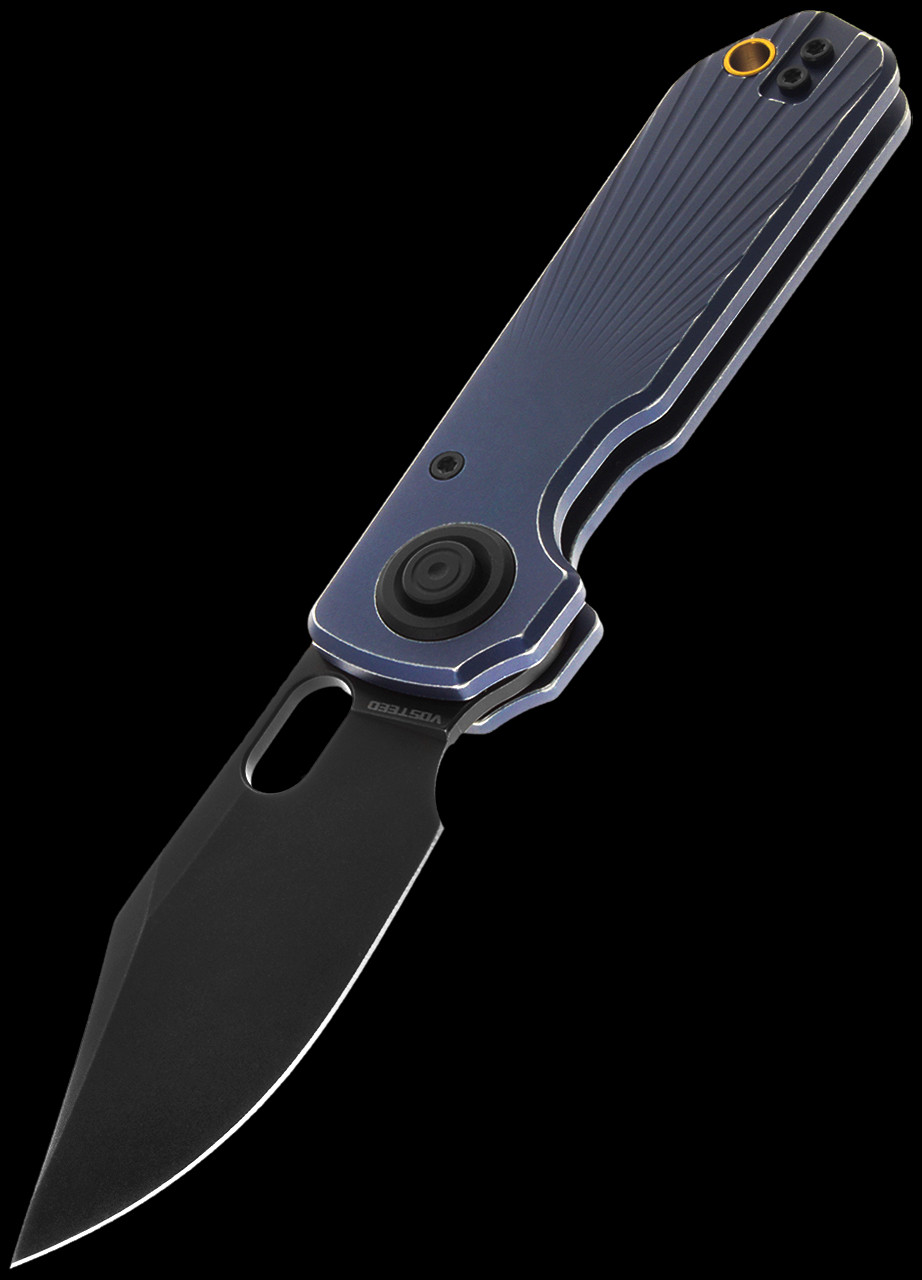 Vosteed Akita Stonewashed Delft Aluminium Folding Knife