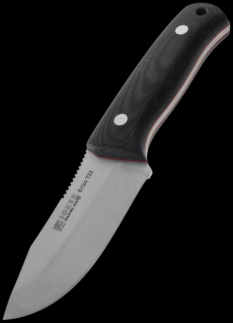 Joker Erizo TS2 Green Micarta & Firesteel | Fixed Blade