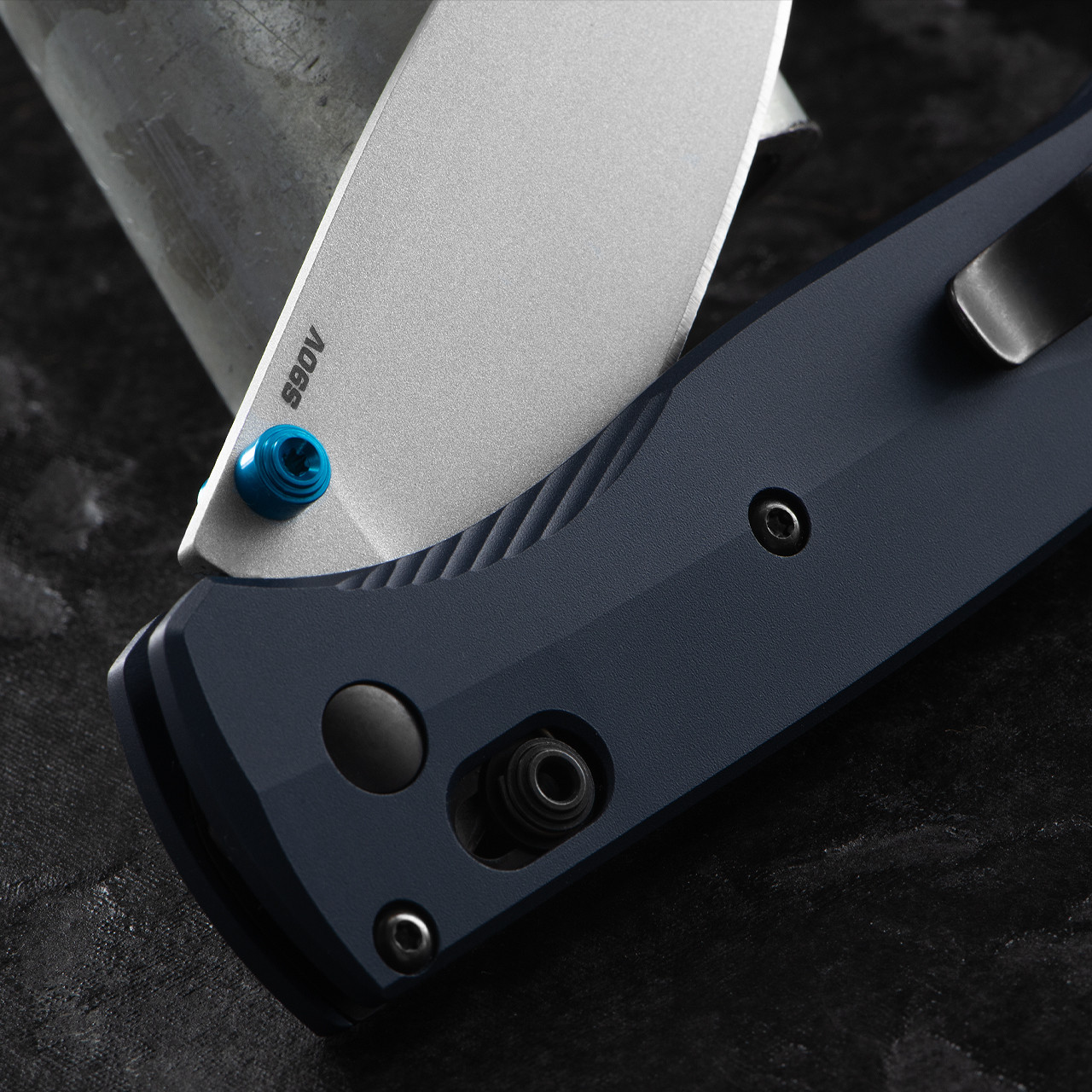 Benchmade Bugout 535SL-13 Crater Blue Folding Knife