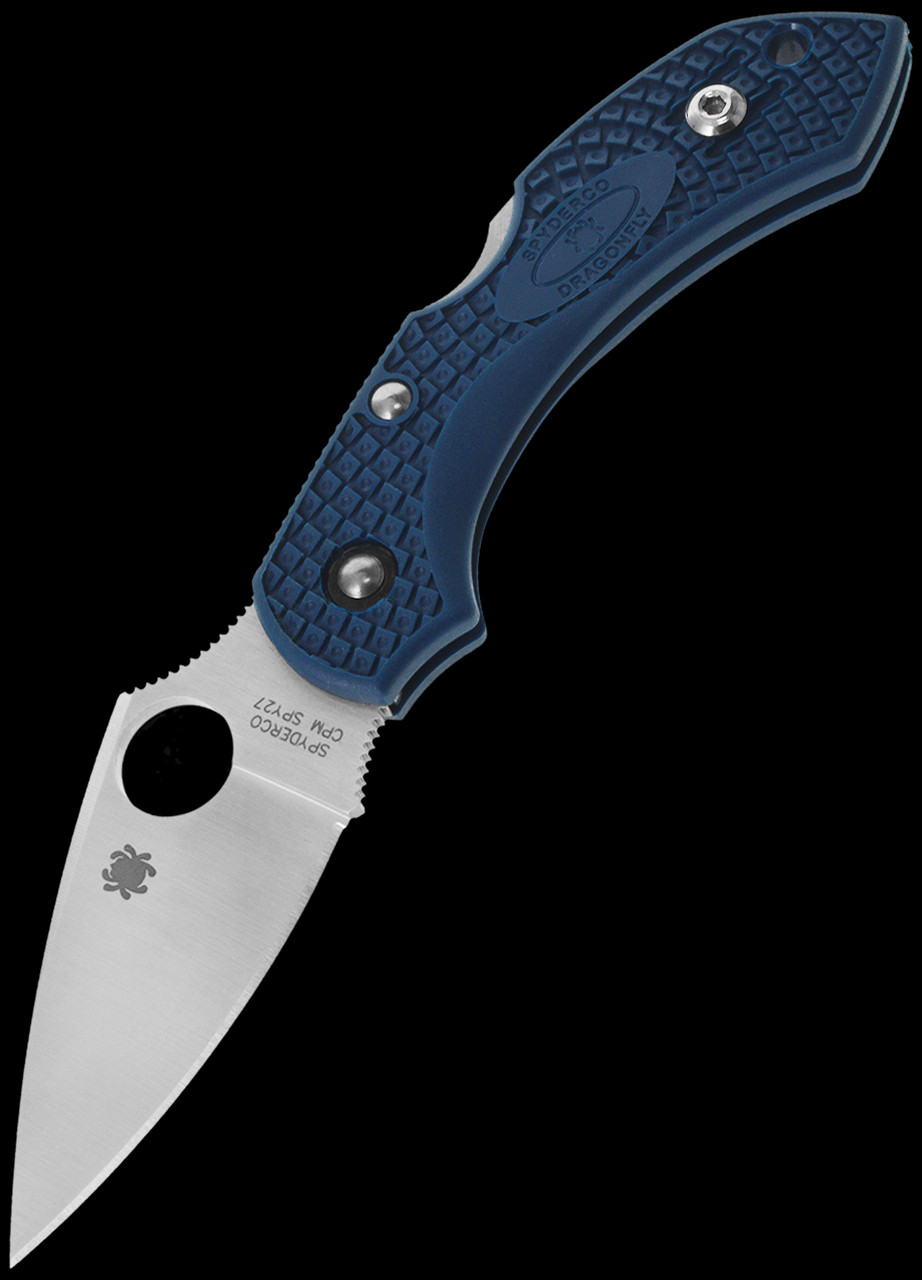 Spyderco Dragonfly 2 Cobalt Blue FRN CPM SPY27 | Folding Pocket Knife