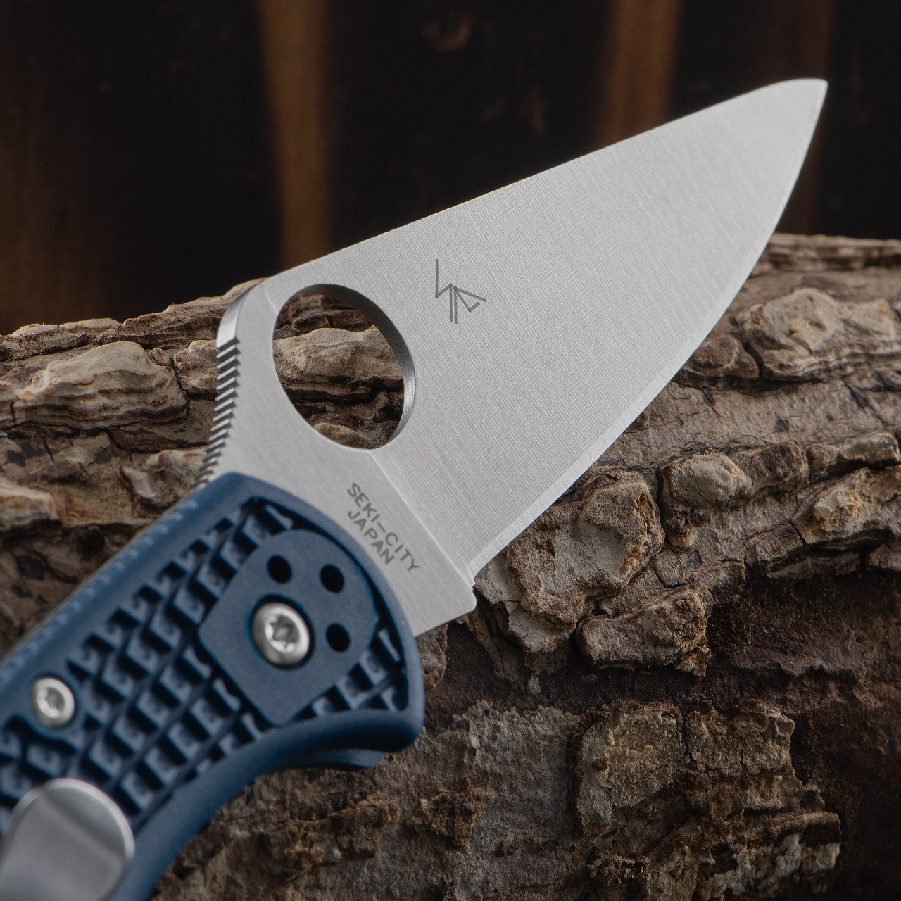 Spyderco Delica 4 Cobalt Blue FRN SPY27 Folding Knife