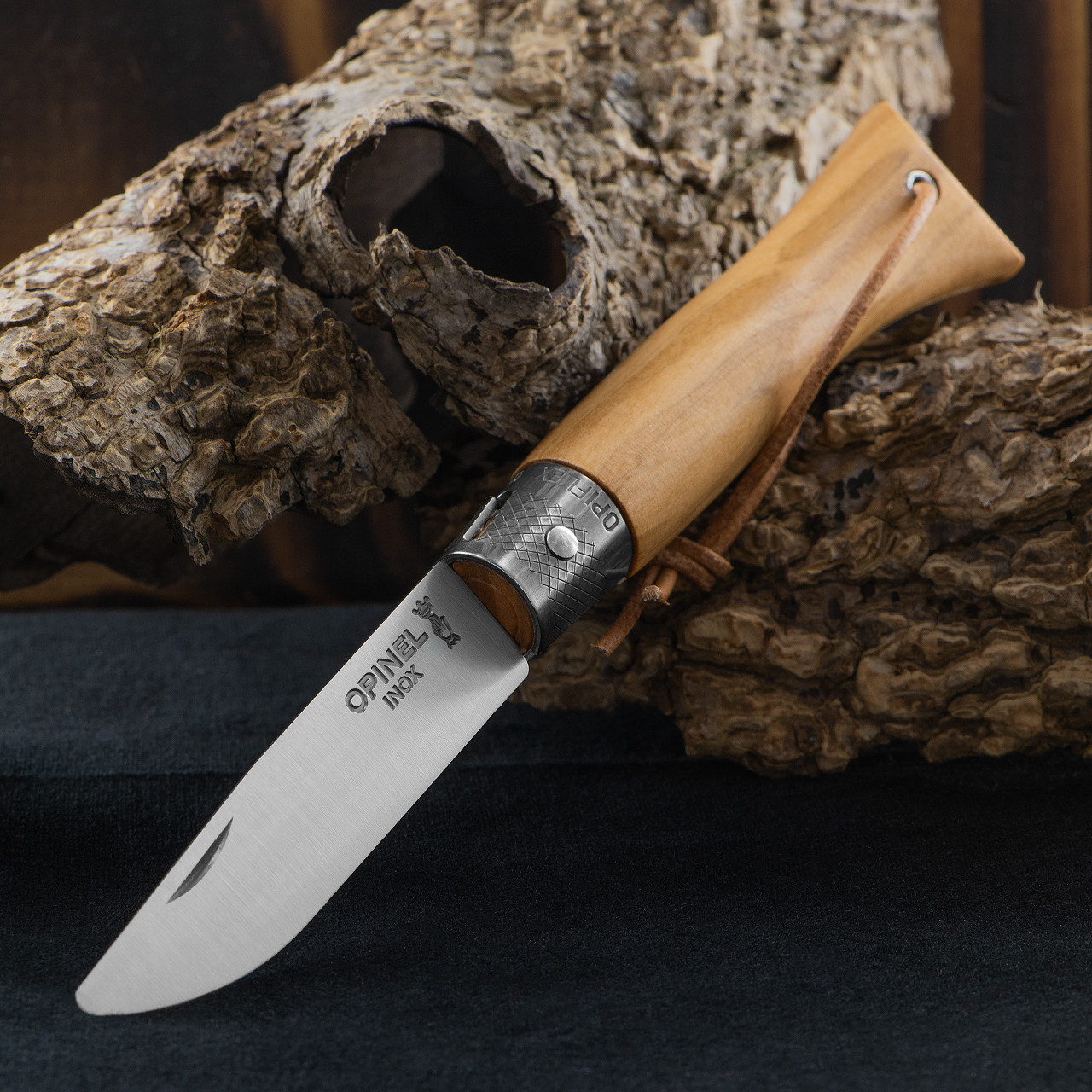 Opinel No 6 VRI EDC Olivewood Folding Knife