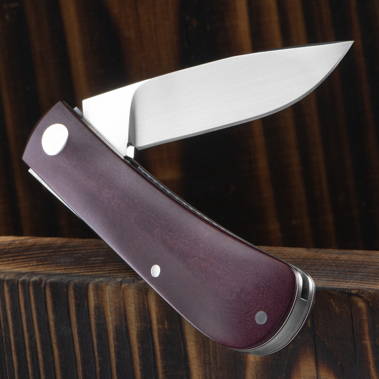 Steenkamp Custom Barlow Maroon Richlite