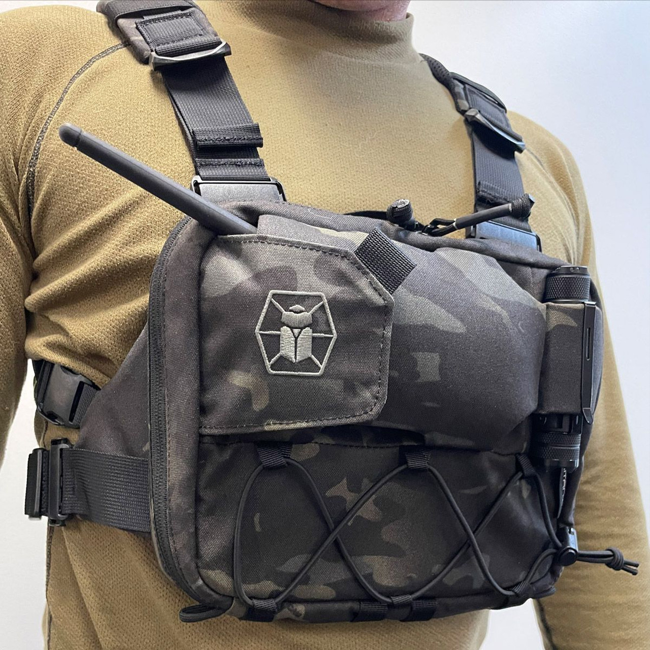 Kitanica Chest Rig Multi Cam Black