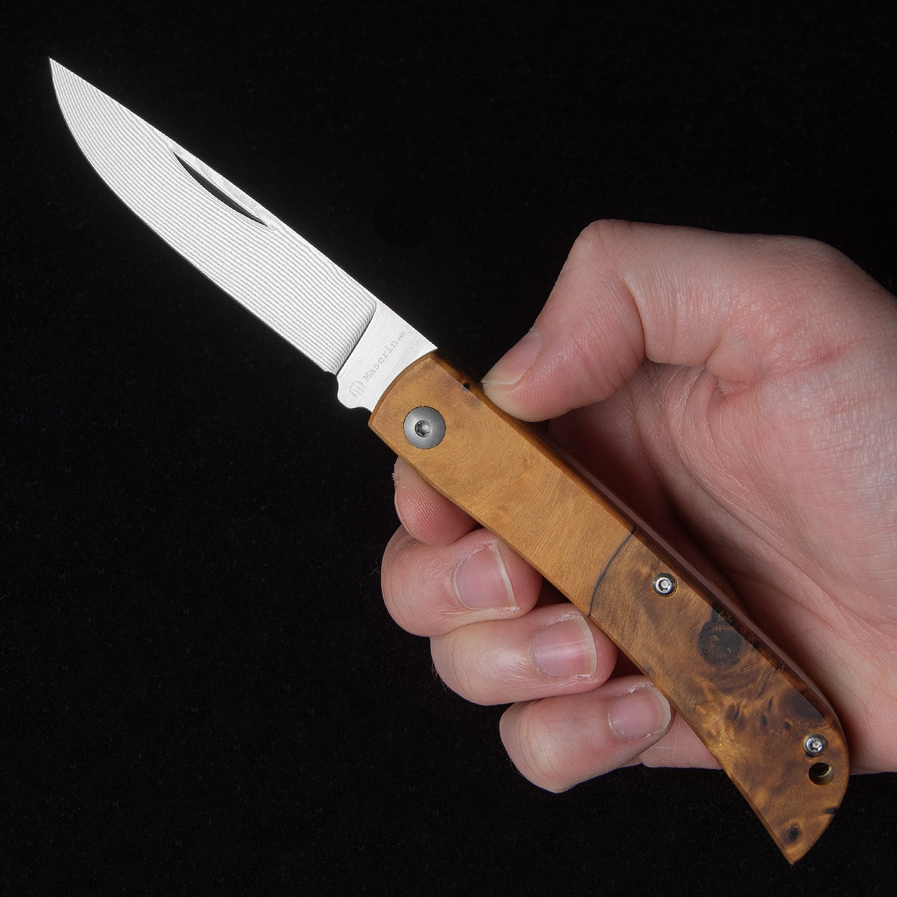 Maserin Scout Poplar Wood Damascus