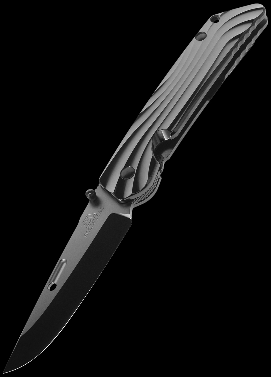 Rockstead Higo II Titanium DLC (S) Folding Knife