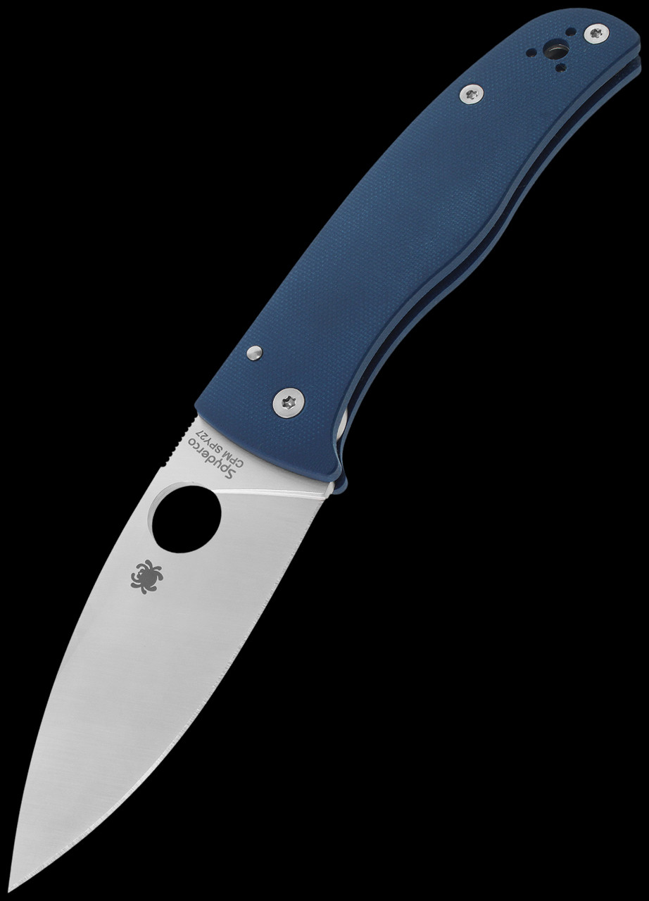 Spyderco Bodacious Cobalt Blue G10 | Folding Pocket Knife