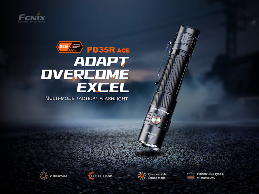 Fenix PD35R Advanced Command Edition Flashlight
