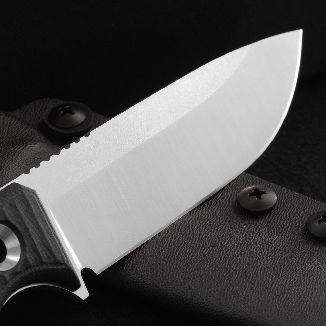 TRC South Pole / Magnacut / Satin/ Black Micarta Fixed Blade